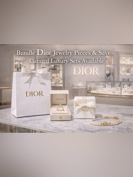 Dior Jewelry - Dior Jewelry Bundle | Necklace + Rings Set | Luxury Stack